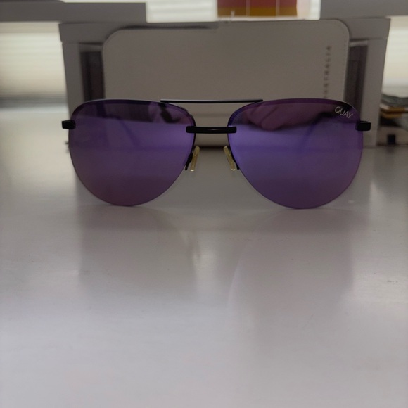 Quay Australia The Playa aviator sunglasses main image 4
